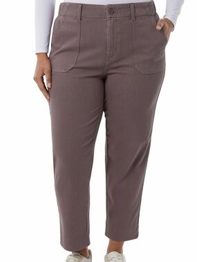 32 DEGREE COOL Ankle Length Pant Purple 26” Inseam Cotton Blend Size XL